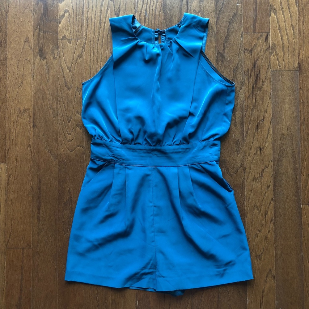 Blue dainty romper from ASOS